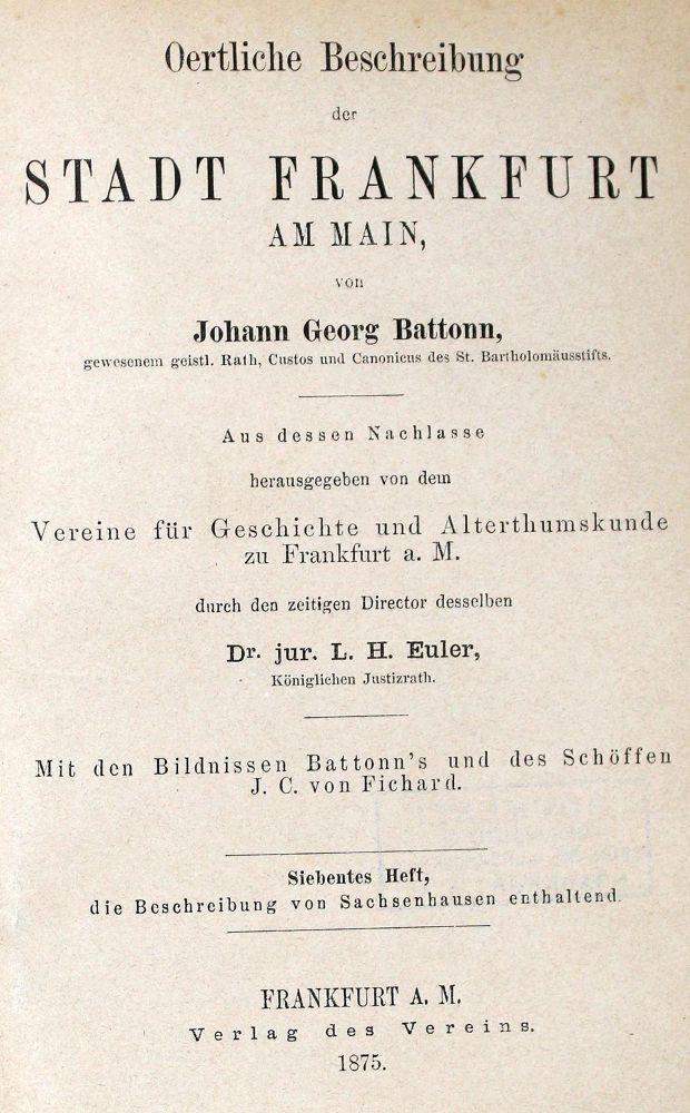 Große Abbildung Nr.3: 128-2230 Battonn,J.G: (Deutschland, Frankfurt a.M.)