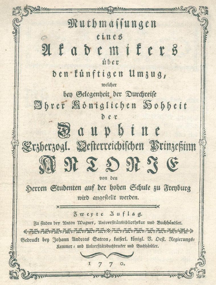 Große Abbildung Nr.1: 128-2232 Muthmassungen: (Deutschland, Freiburg)