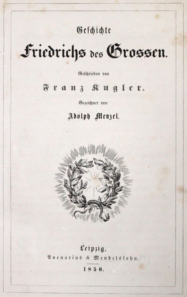 Große Abbildung Nr.1: 128-2237 Kugler,F.: (Deutschland, Friedrich II.)