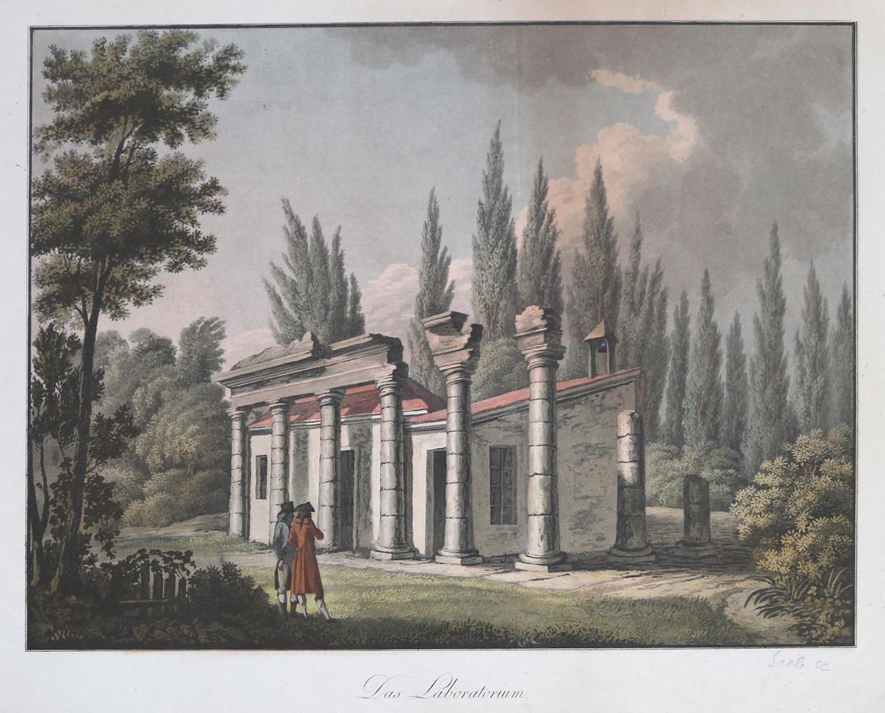 Große Abbildung Nr.1: 128-2253 Heideloff, Victor: (Deutschland, Hohenheim)