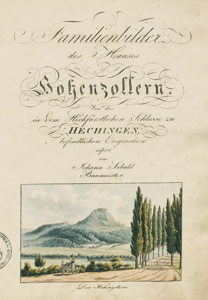 Große Abbildung Nr.1: 128-2254 Baumeister,J.S.: (Deutschland, Hohenzollern)