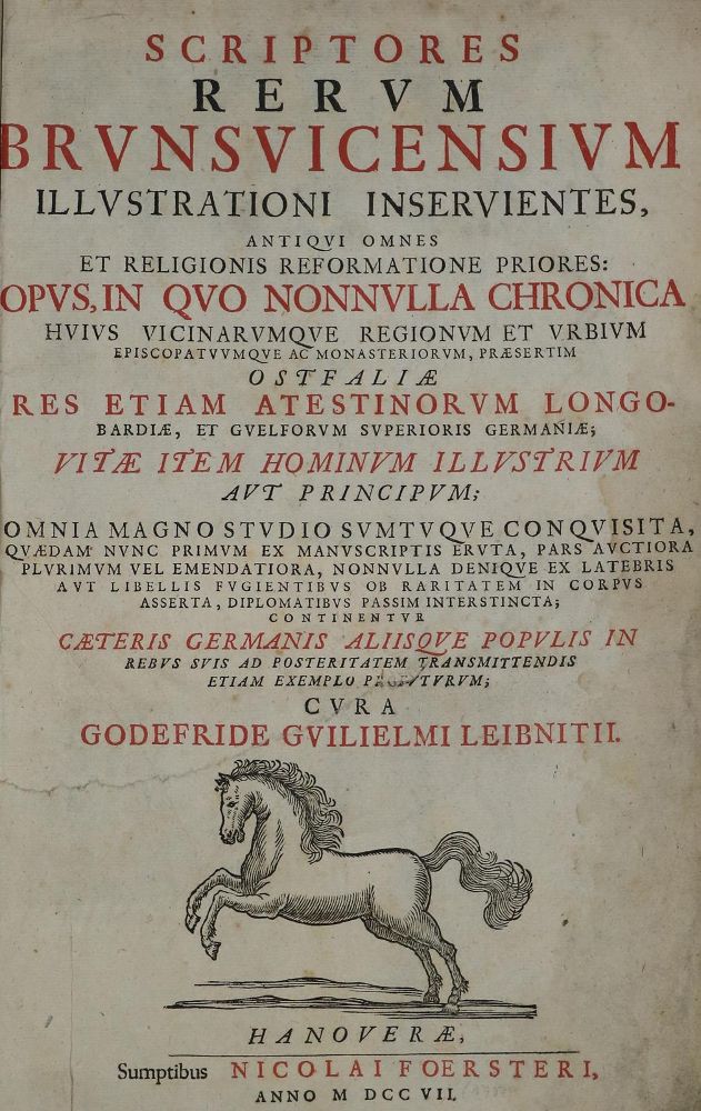 Große Abbildung Nr.1: 128-2265 Leibniz,G.W.: (Deutschland)
