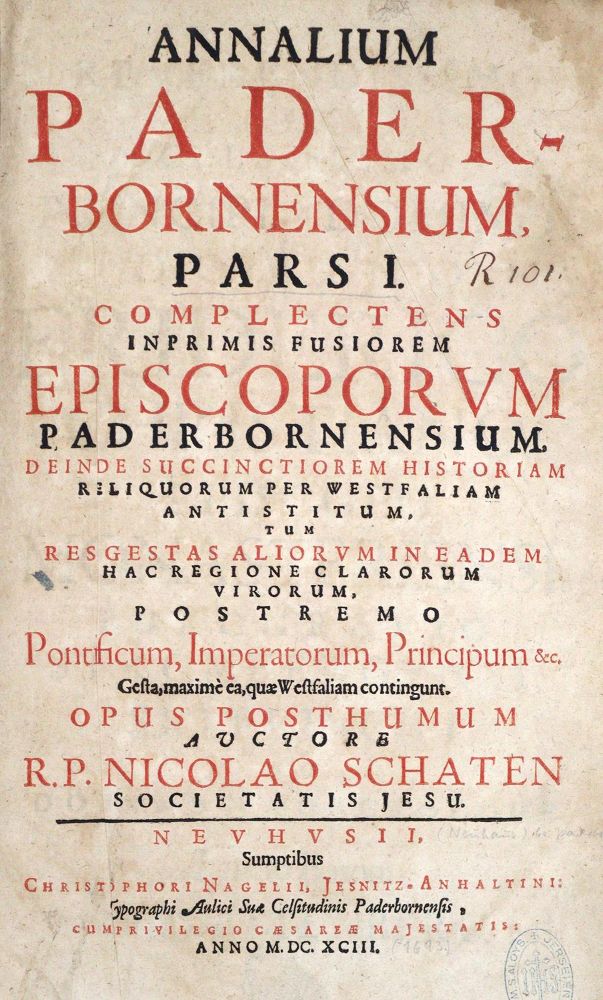 Große Abbildung Nr.1: 128-2288 Schaten,N.: (Deutschland, Paderborn)
