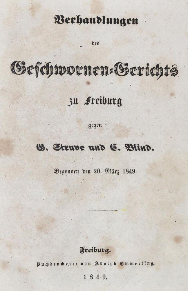 Große Abbildung Nr.1: 128-2305 Verhandlungen: (Deutschland, Revolution 1848/49 - Vormärz - Politik)