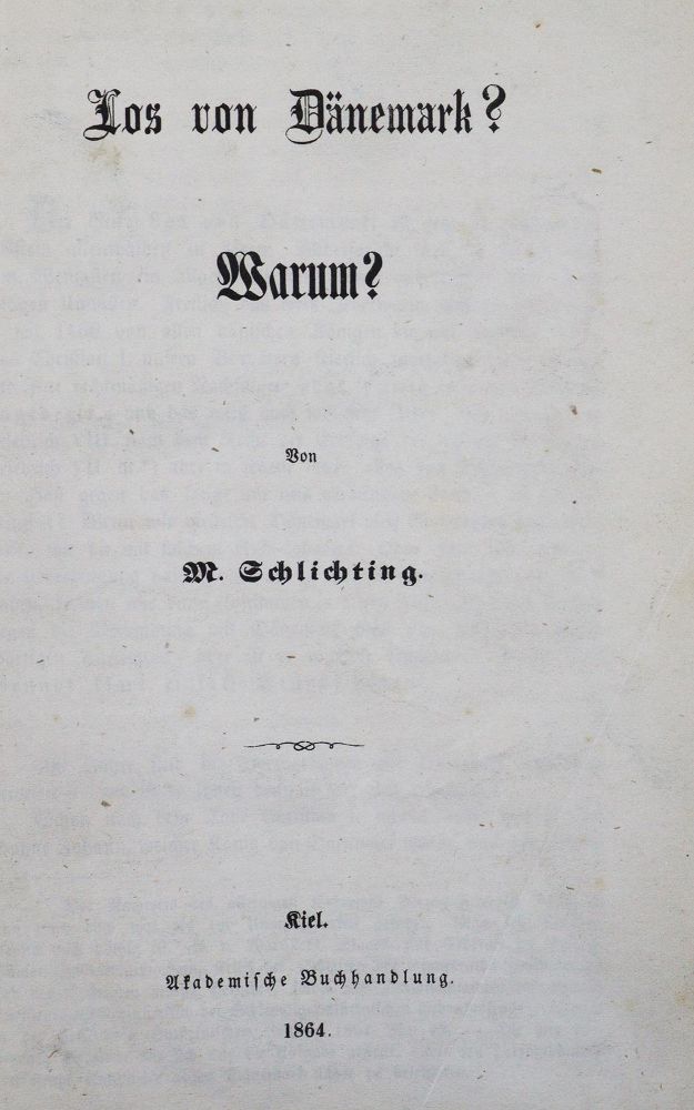 Große Abbildung Nr.1: 128-2329 Schwarzbücher: (Deutschland, Schleswig)