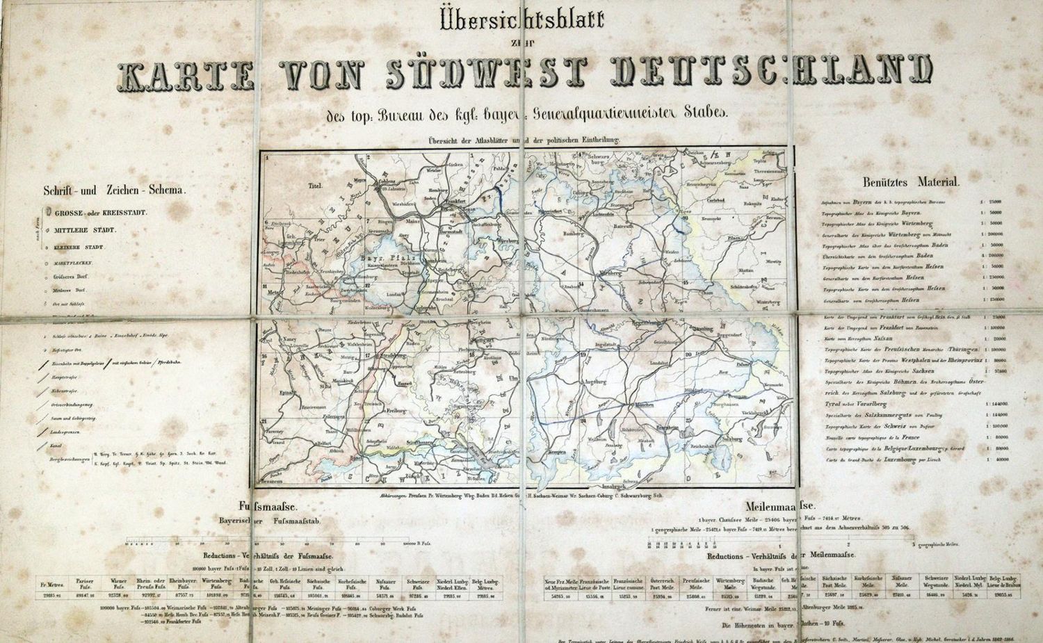 Große Abbildung Nr.1: 128-2337 Südwest-Deutschland: (Deutschland)