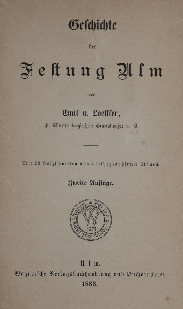 Große Abbildung Nr.1: 128-2341 Loeffler,E.v.: (Deutschland, Ulm)