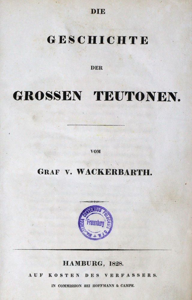 Große Abbildung Nr.1: 128-2344 Wackerbarth,A.C.v.: (Deutschland)
