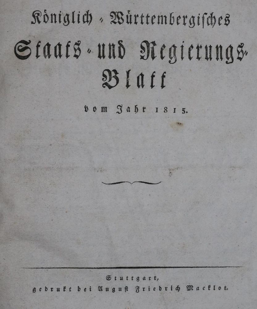 Große Abbildung Nr.1: 128-2350 Königlich-Württembergisches: (Deutschland, Württemberg)