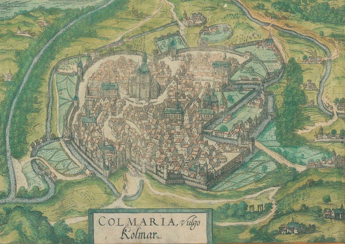 Große Abbildung Nr.1: 128-2375 Rouvrois,T.de M(orville).: (Frankreich, Elsass)