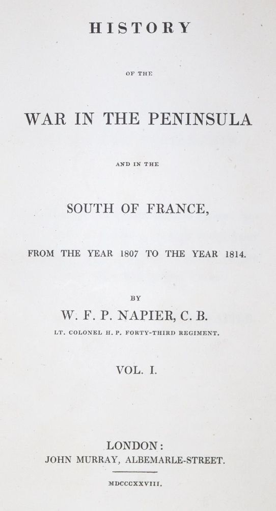 Große Abbildung Nr.4: 128-2386 Napier,W.F.P.: (Frankreich, Napoleon I)