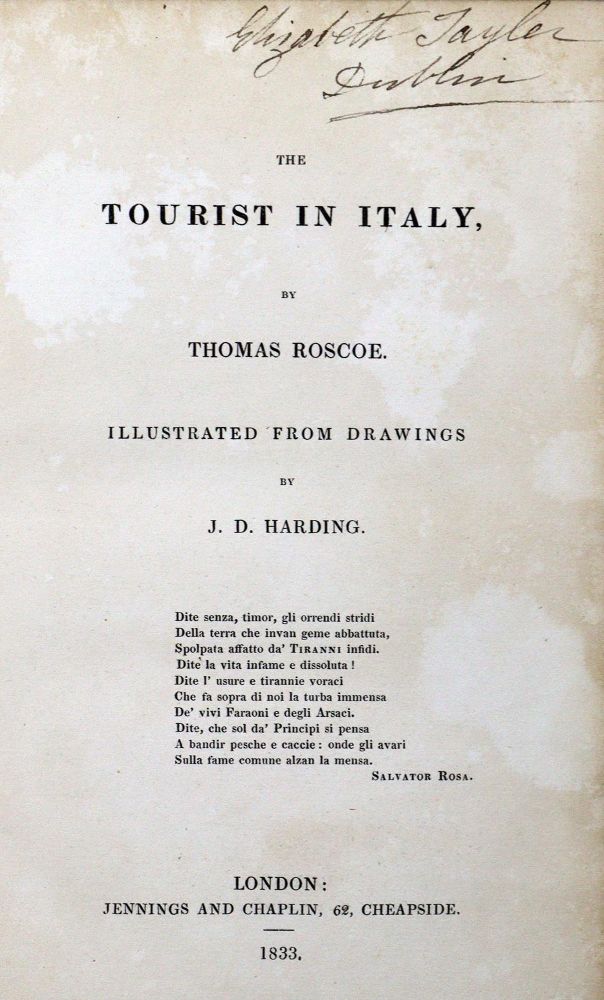 Große Abbildung Nr.1: 128-2408 Roscoe,T.: (Italien)