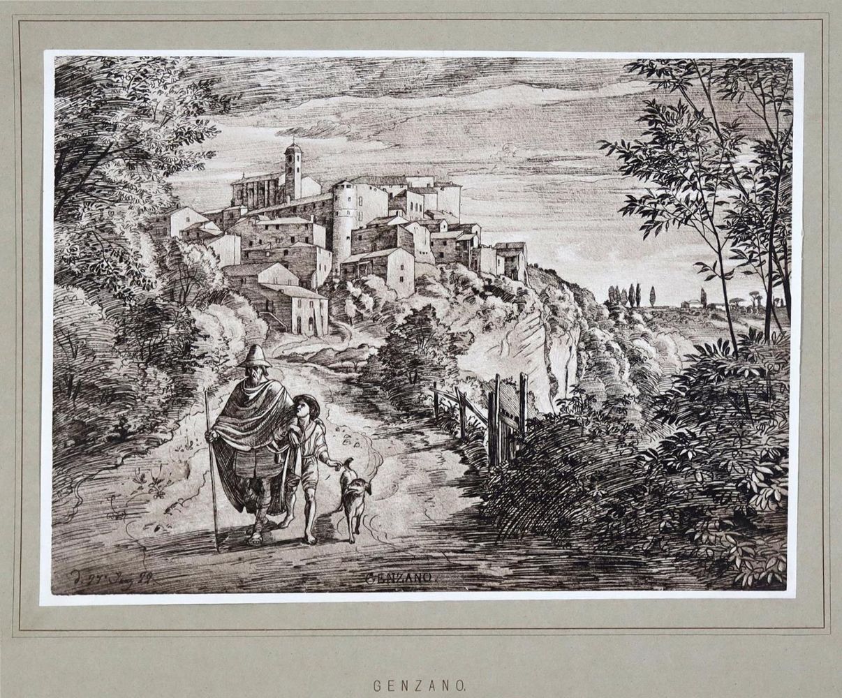 Große Abbildung Nr.2: 128-2412 Schnorr von Carolsfeld,J.: (Italien)