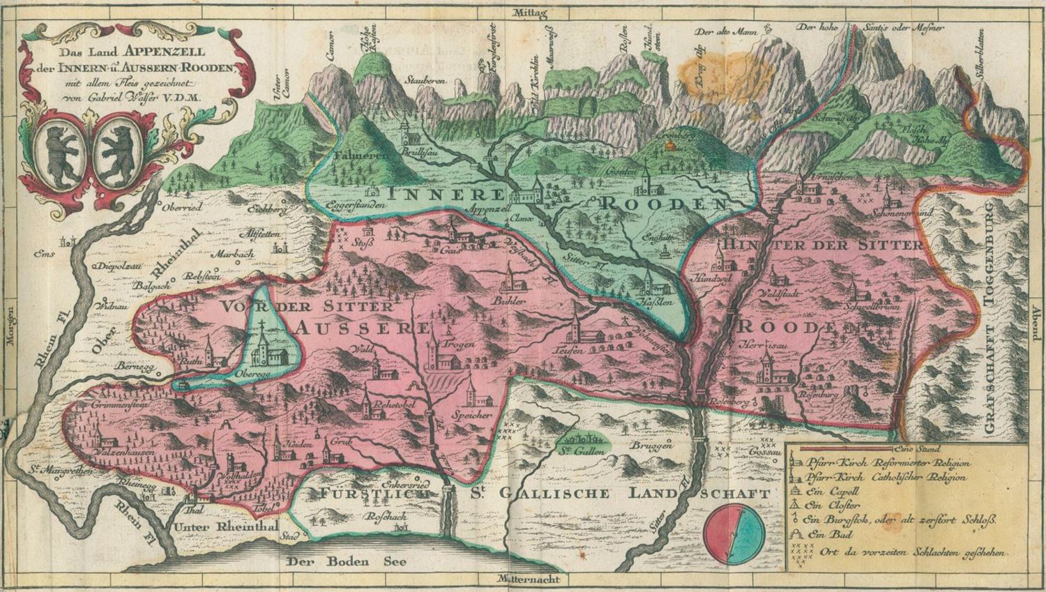 Große Abbildung Nr.2: 128-2437 Walser,G.: (Schweiz, Appenzell)