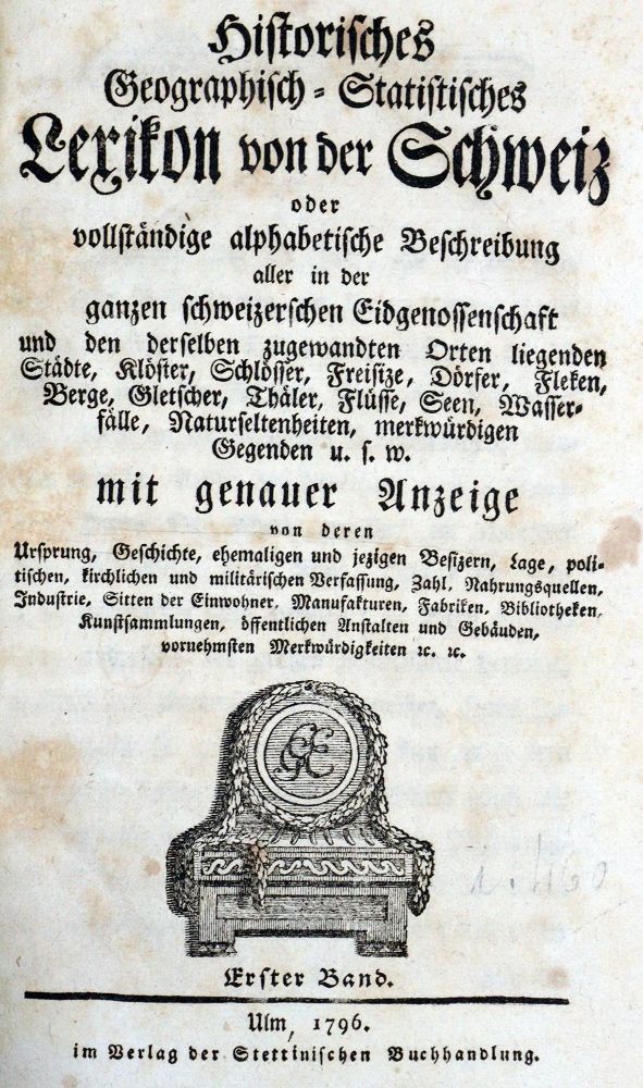 Große Abbildung Nr.1: 128-2453 (Meister,L.).: (Schweiz)