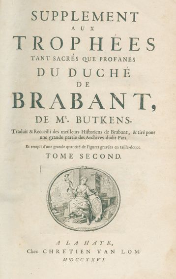 Große Abbildung Nr.1: 128-2514 Butkens,C.: (Verschiedene Länder - Geschichte, Benelux)