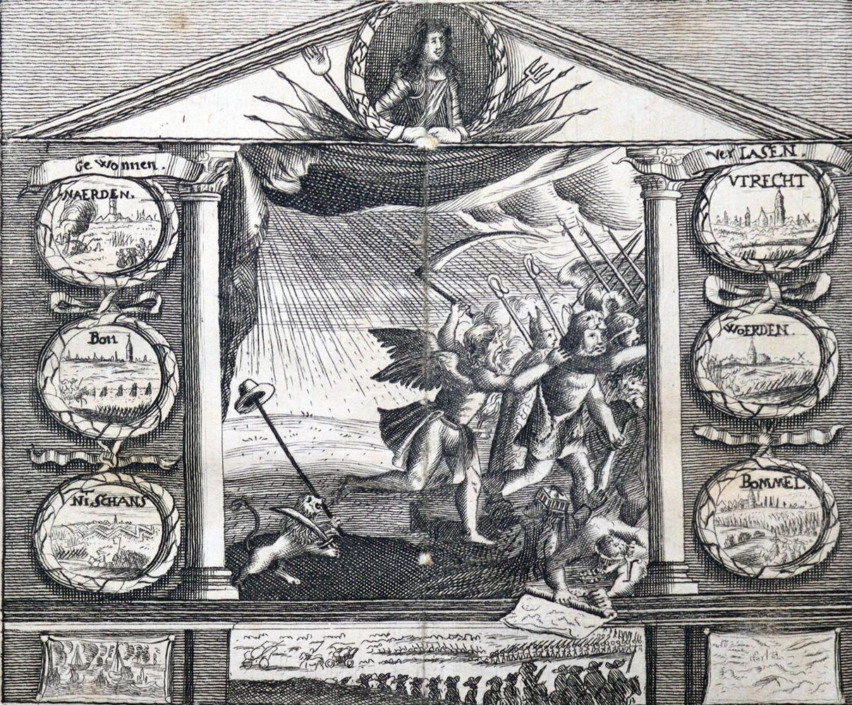 Große Abbildung Nr.1: 128-2516 Niederlands Erquickung,: (Verschiedene Länder - Geschichte, Benelux)
