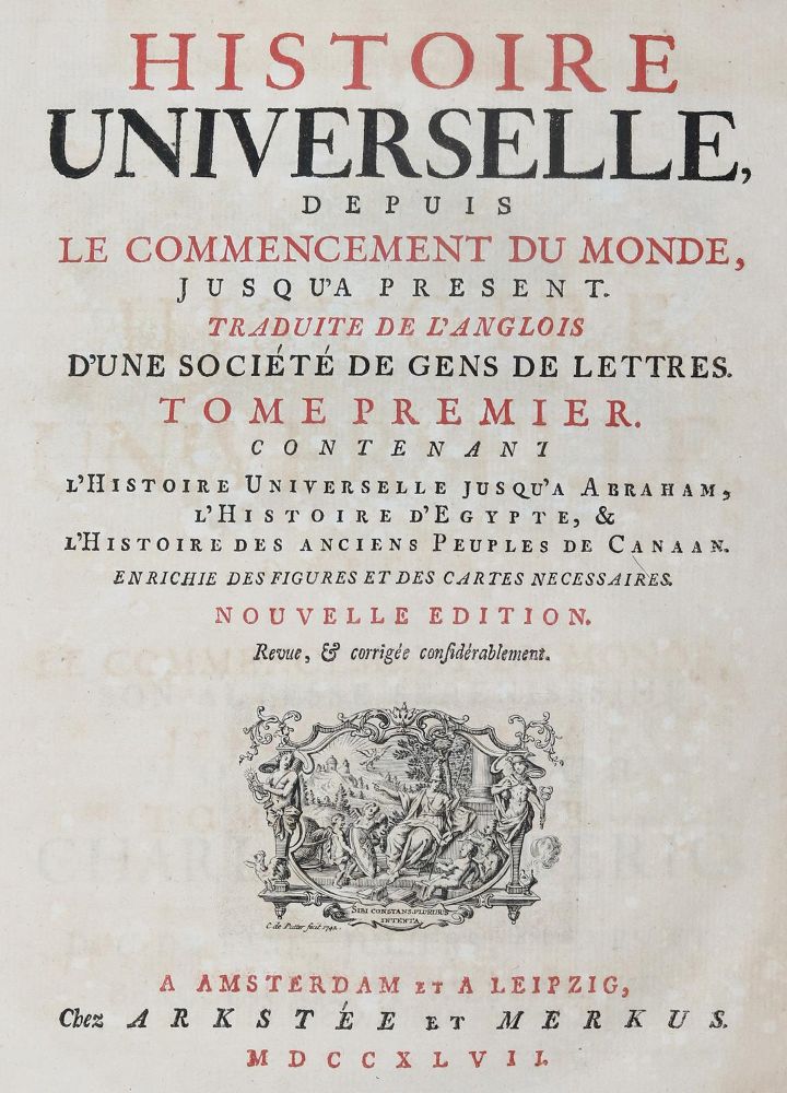 Große Abbildung Nr.1: 128-2541 Histoire universelle: (Verschiedene Länder - Geschichte)