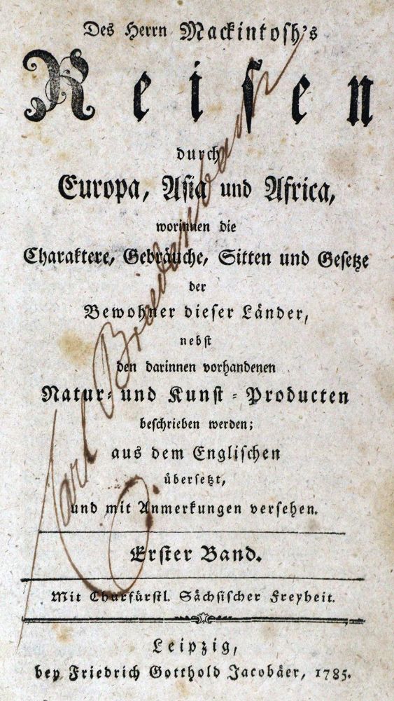 Große Abbildung Nr.1: 128-2552 Mackintosh,W.: (Verschiedene Länder - Geschichte)