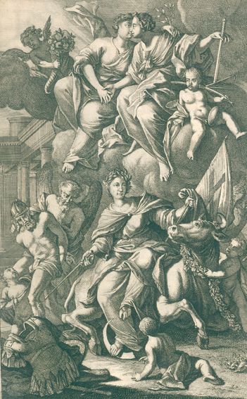 Große Abbildung Nr.1: 128-2557 Merian,M.: (Verschiedene Länder - Geschichte)