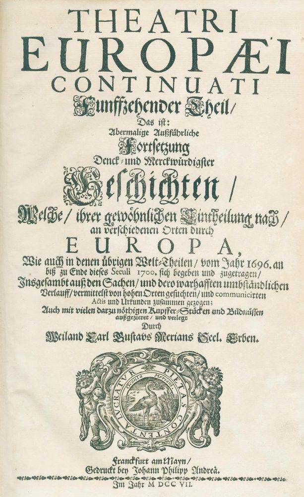 Große Abbildung Nr.2: 128-2557 Merian,M.: (Verschiedene Länder - Geschichte)