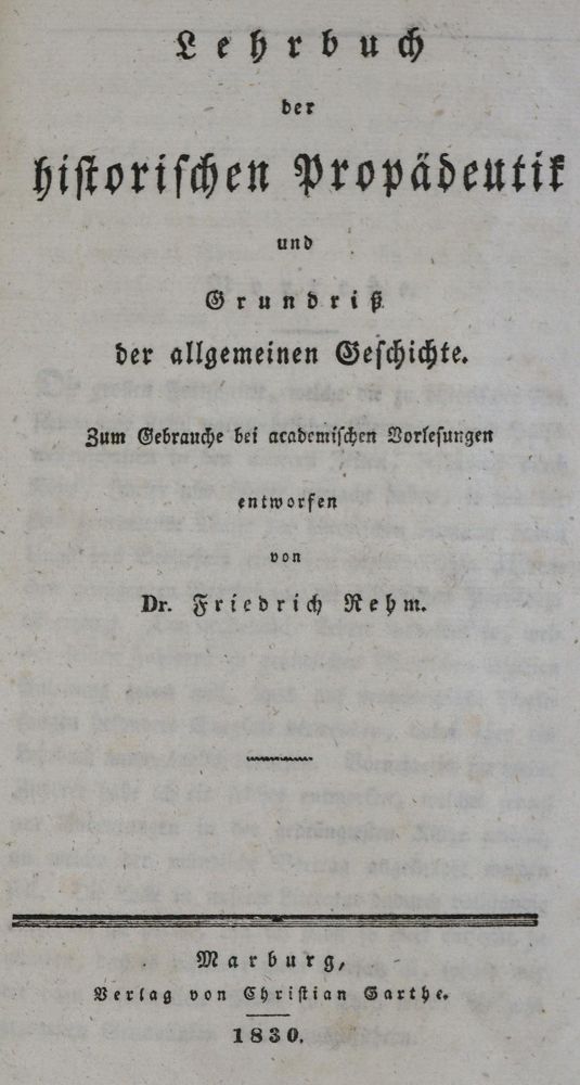 Große Abbildung Nr.1: 128-2573 Rehm,F.: (Verschiedene Länder - Geschichte)
