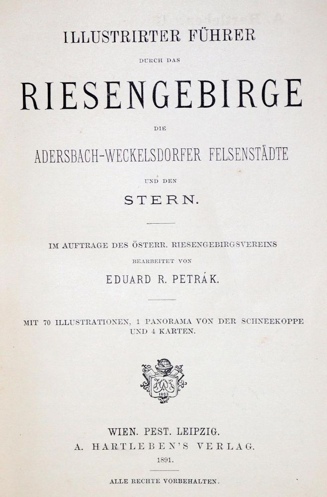 Große Abbildung Nr.1: 128-2575 Petrak,E.R.: (Verschiedene Länder - Geschichte, Riesengebirge)