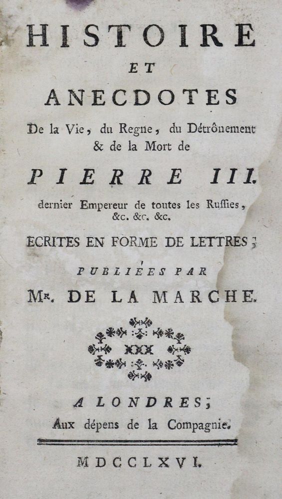 Große Abbildung Nr.1: 128-2586 Marche,(C.F.S.)de la (d.i. C.F.Schwan).: (Verschiedene Länder - Geschichte, Russland)