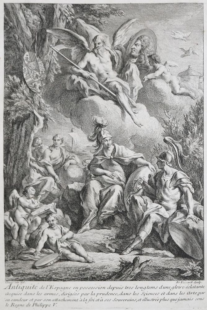 Große Abbildung Nr.2: 128-2600 Ferreras,J.de.: (Verschiedene Länder - Geschichte, Spanien)