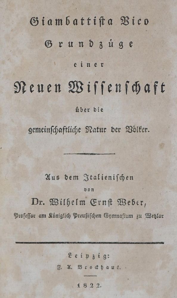 Große Abbildung Nr.1: 128-2616 Vico,G.: (Verschiedene Länder - Geschichte)