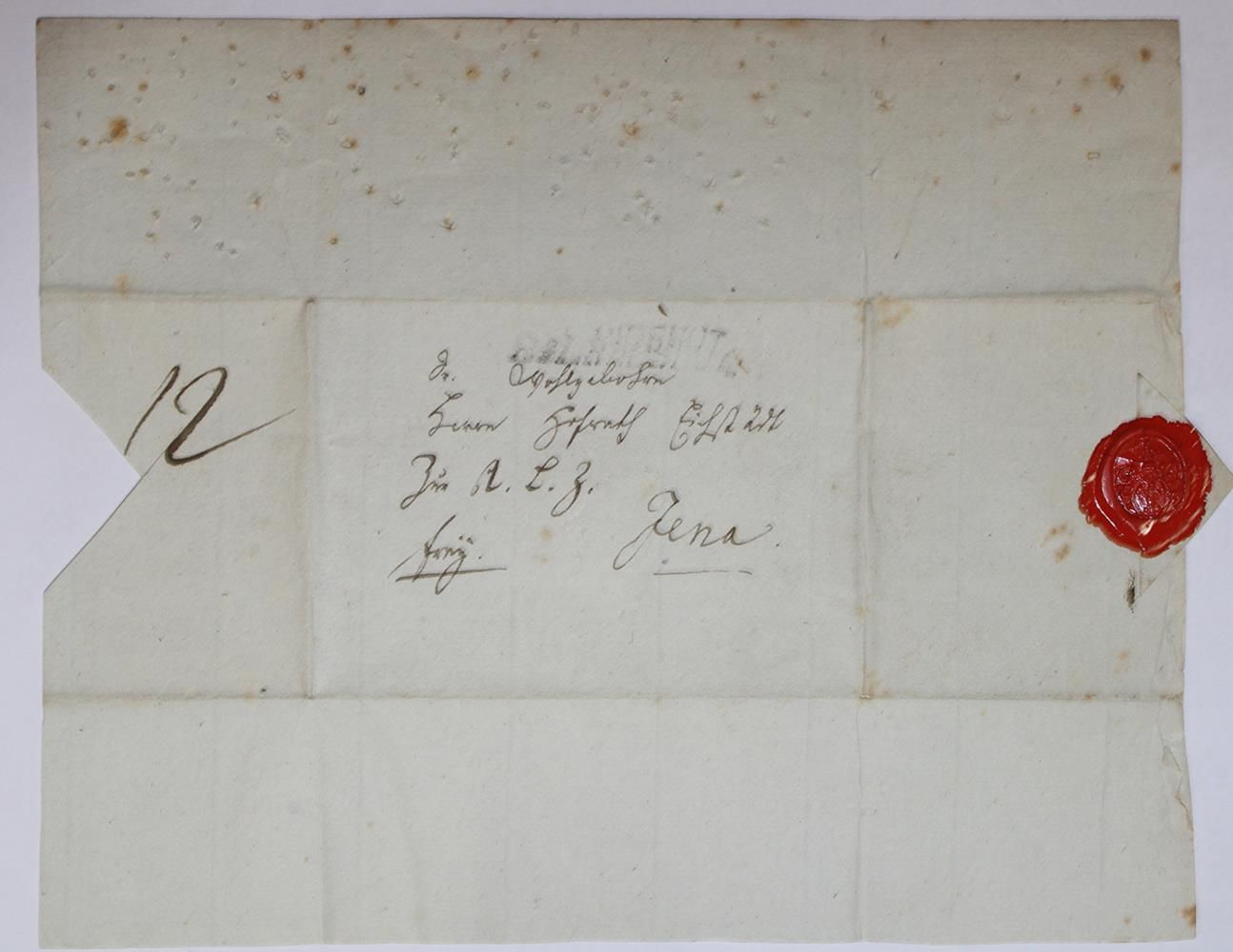 Große Abbildung Nr.1: 128-2623 Breyer, Karl Wilhelm Friedrich von,: (Autographen)