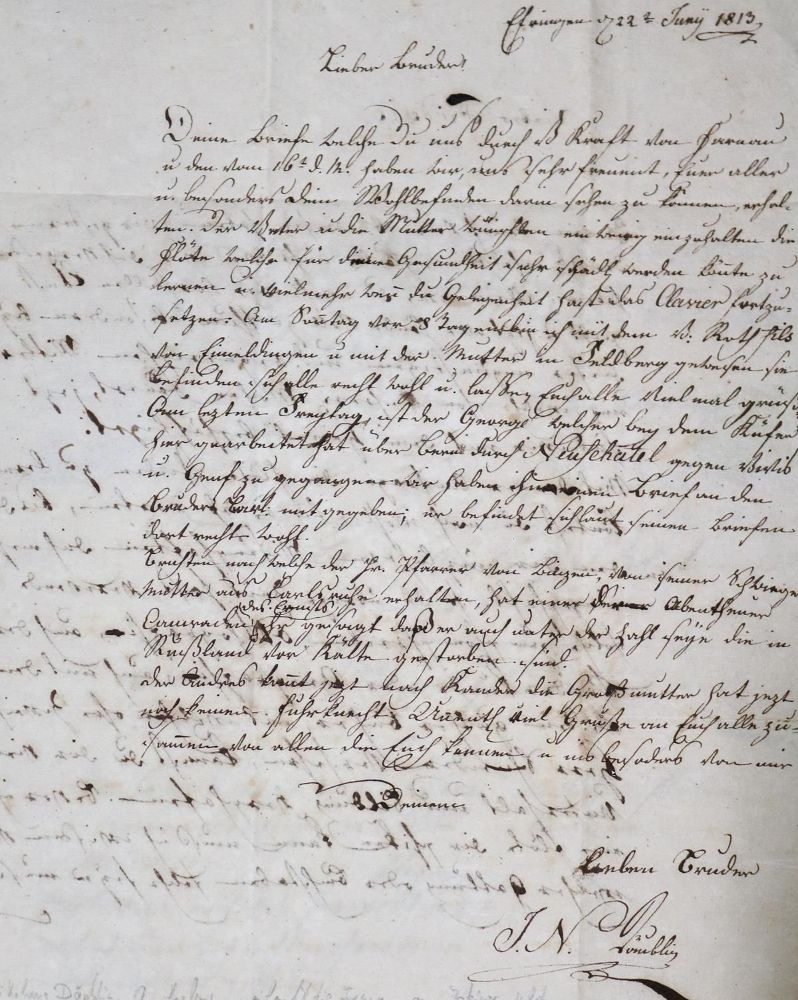 Große Abbildung Nr.1: 128-2626 Däublin, Nikolaus,: (Autographen)