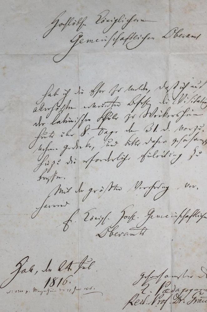 Große Abbildung Nr.1: 128-2632 Gräter, Friedrich David,: (Autographen)