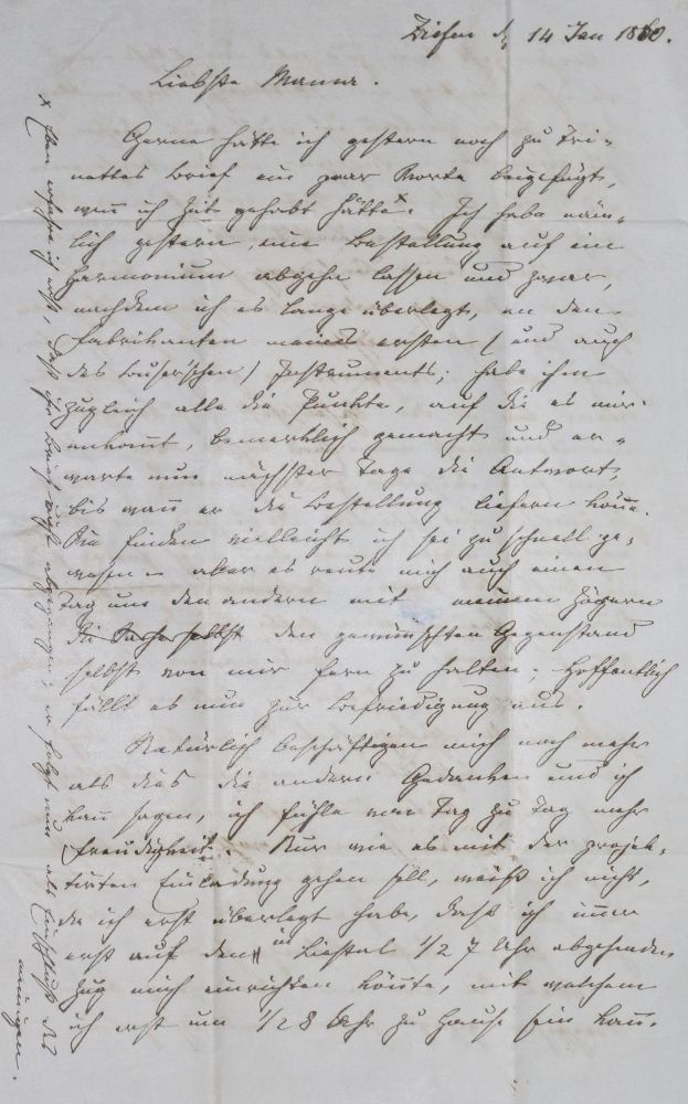 Große Abbildung Nr.1: 128-2638 La Roche-Stockmeyer, Johann Emanuel,: (Autographen)
