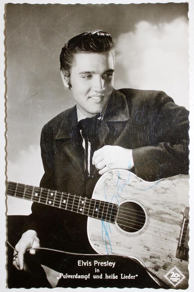 Große Abbildung Nr.1: 128-2646 Presley, Elvis,: (Autographen)