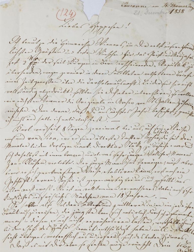 Große Abbildung Nr.1: 128-2652 Soldan, Florentin Jakob Gustav,: (Autographen)