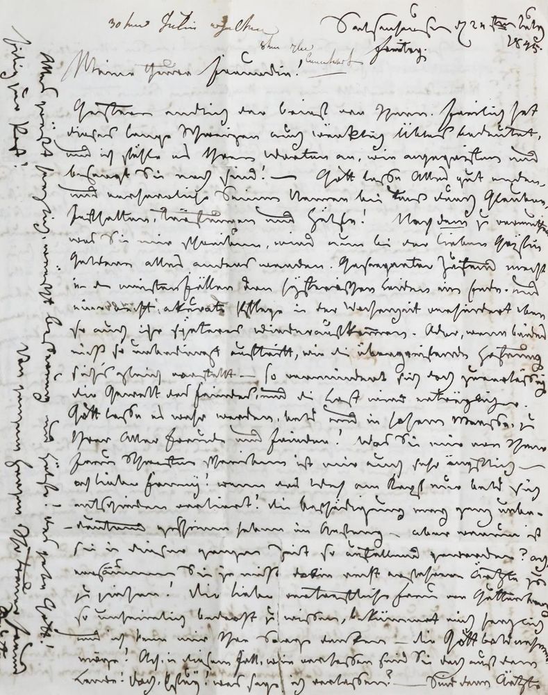 Große Abbildung Nr.1: 128-2653 Spaur, Theresia Maria Dominica,: (Autographen)