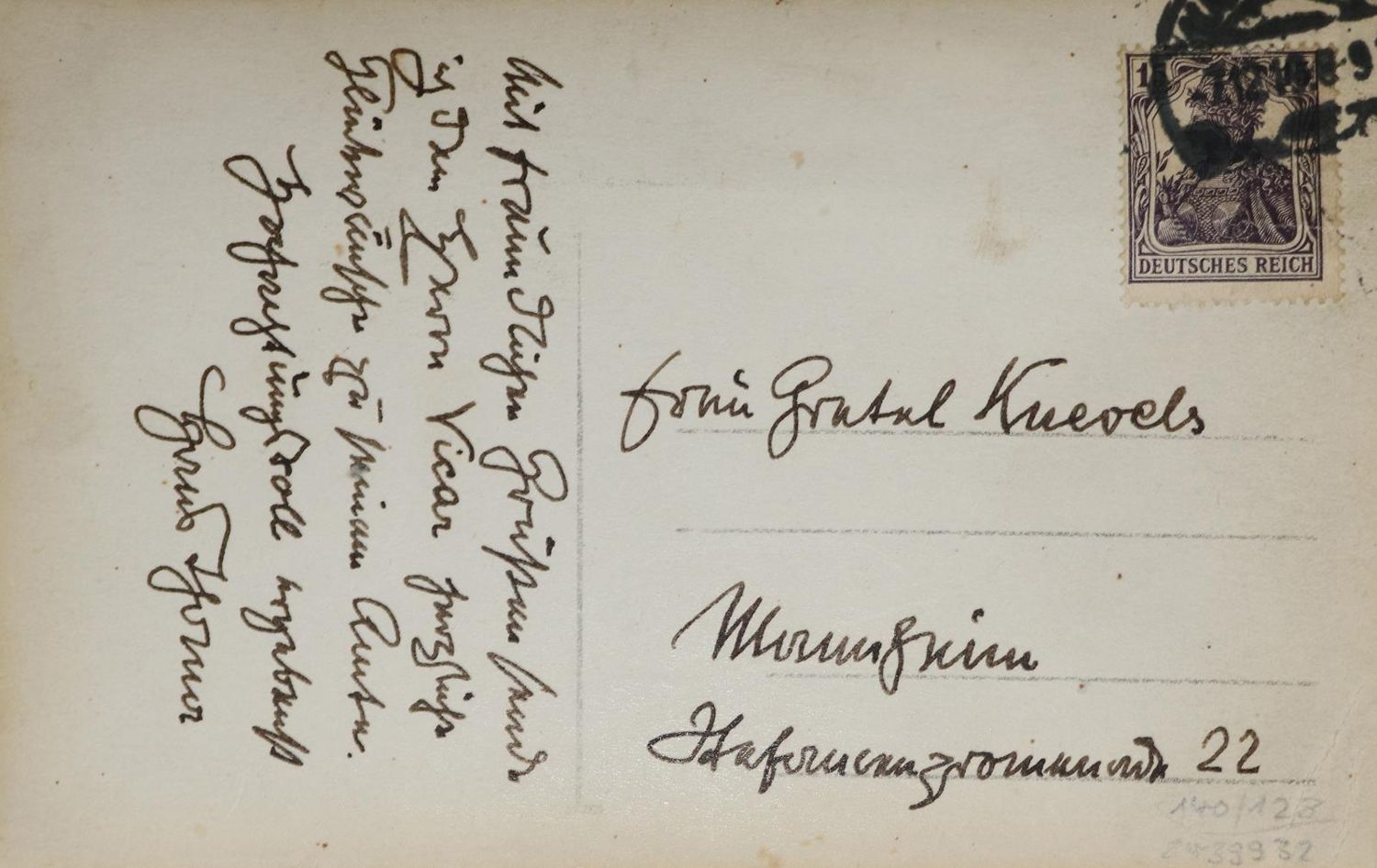 Große Abbildung Nr.2: 128-2656 Thoma, Hans,: (Autographen)