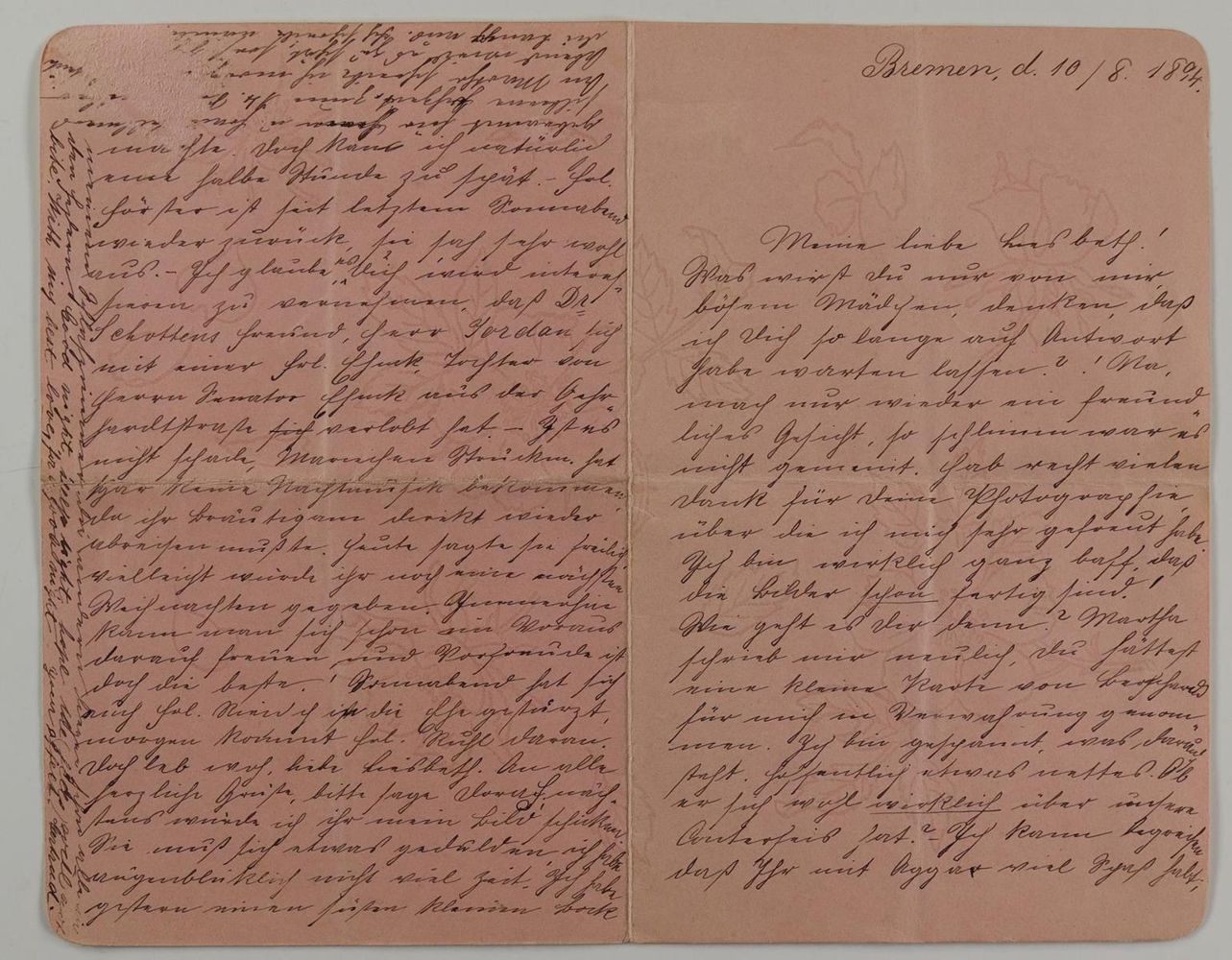 Große Abbildung Nr.3: 128-2657 Vogeler, Heinrich,: (Autographen)