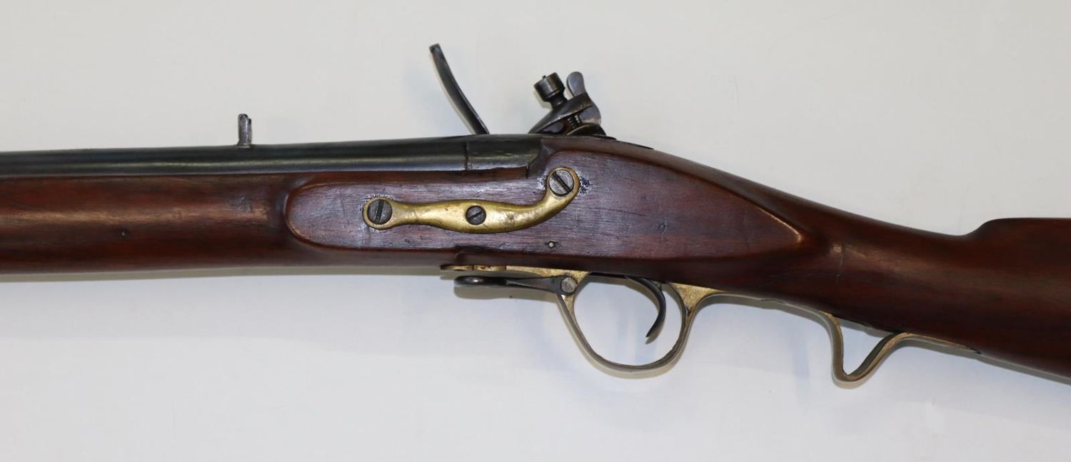 Große Abbildung Nr.2: 128-2733 Vorderlader, Perkussionsgewehr.: (Varia, Waffen)