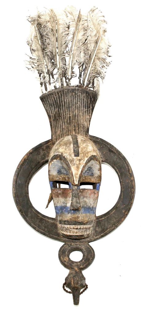 Große Abbildung Nr.1: 128-2771 IBO Nigeria.: (Afrika, Sammlung Wolfgang Nerlich, Masken)