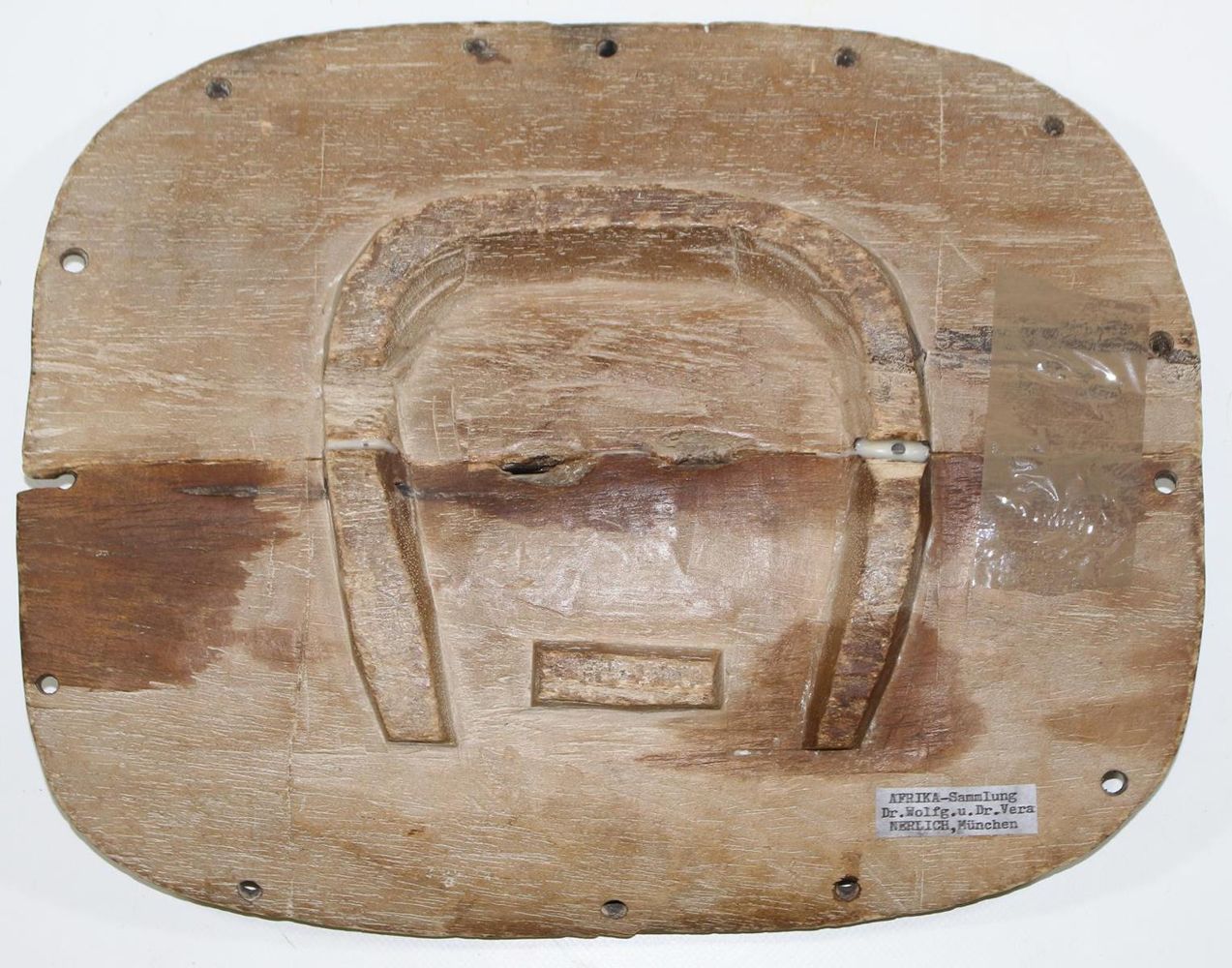Große Abbildung Nr.2: 128-2776 Teke Kongo.: (Afrika, Sammlung Wolfgang Nerlich, Masken)