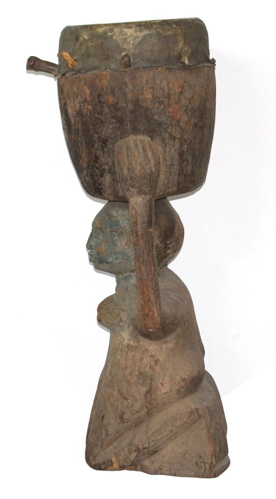Große Abbildung Nr.4: 128-2786 Yoruba Nigeria.: (Afrika, Sammlung Wolfgang Nerlich, Trommeln)