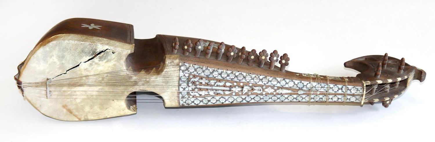 Große Abbildung Nr.1: 128-2789 Laute (Rubab): (Asiatika, Afghanistan)