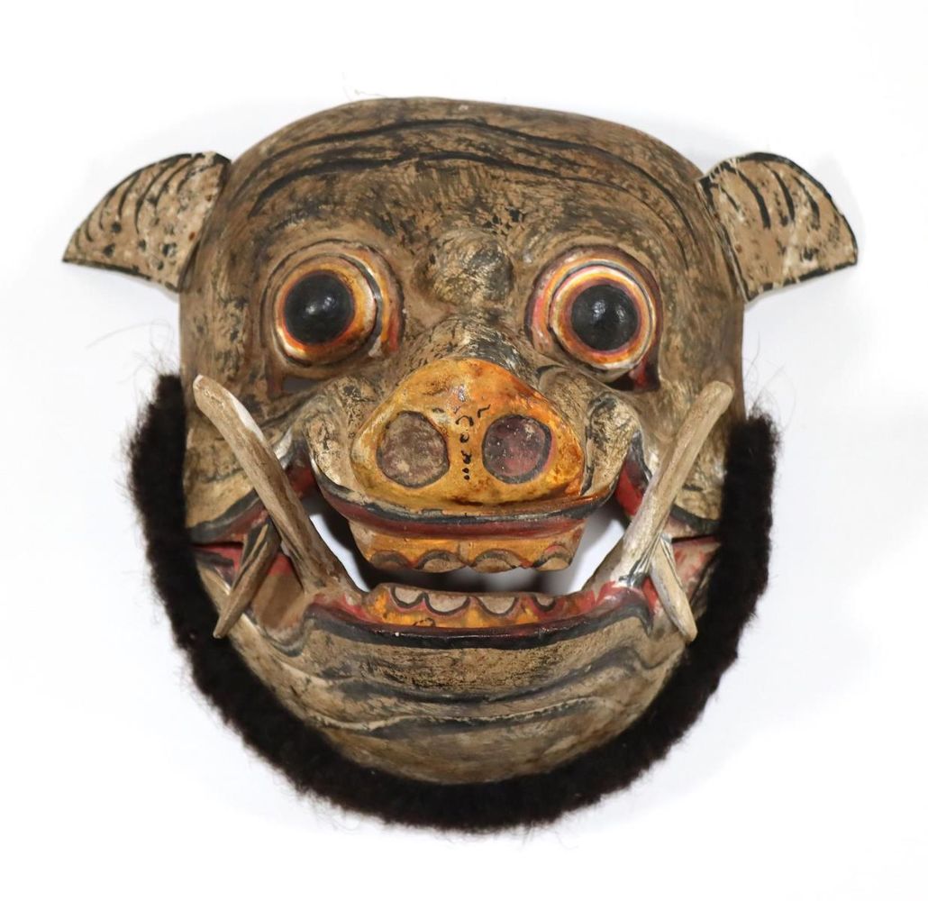 Große Abbildung Nr.1: 128-2807 Java Wayang Topeng: (Asiatika)