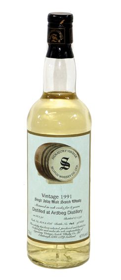 Große Abbildung Nr.1: 128-2822 Ardbeg Signatory Vintage: (Getränke, Whisky)