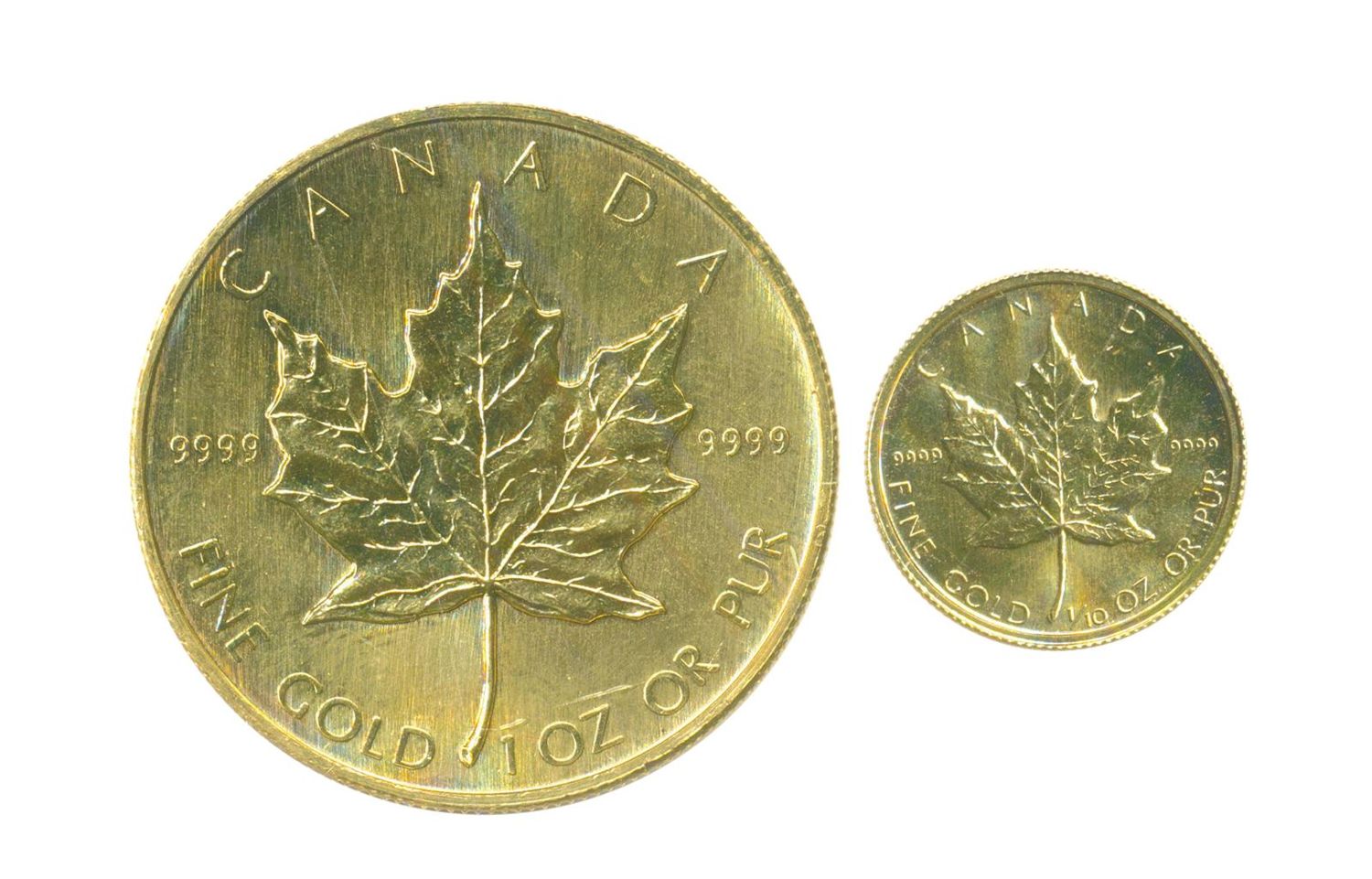 Große Abbildung Nr.2: 128-2840 Maple Leaf: (Münzen und Medaillen, Goldmünzen)