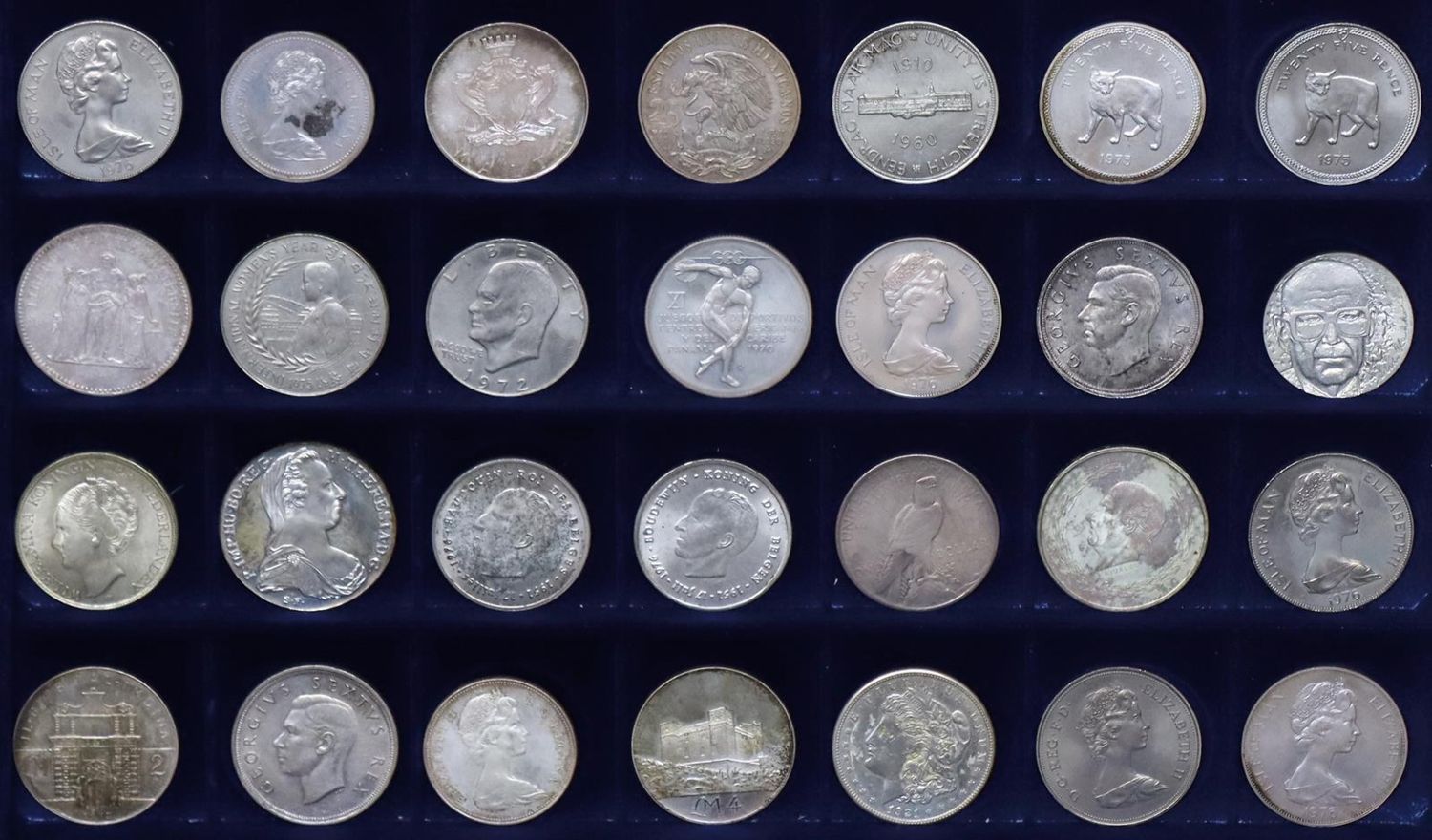 Große Abbildung Nr.1: 128-2860 Silbermünzen: (Münzen und Medaillen, Silber)