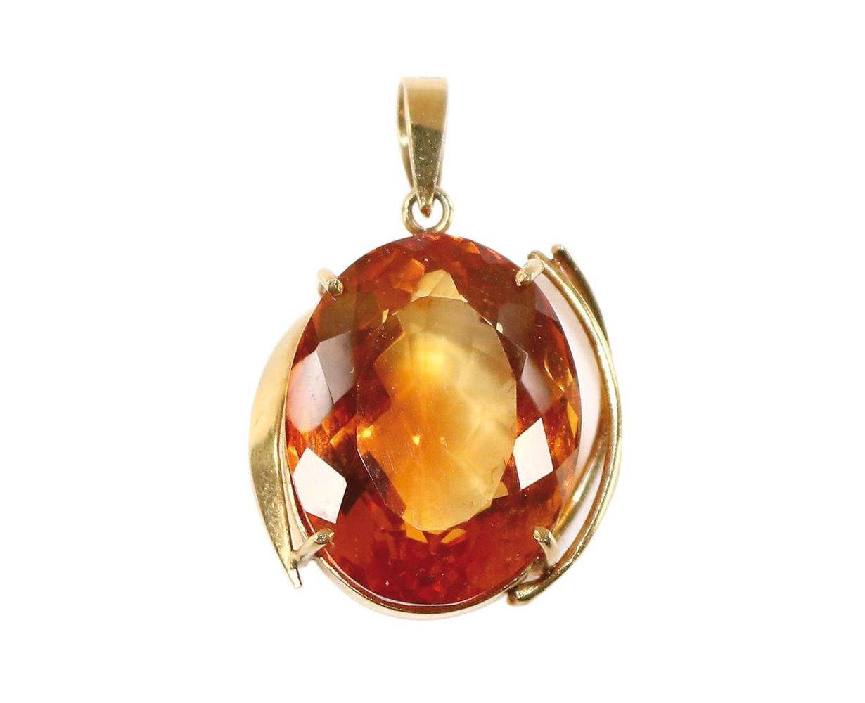 Große Abbildung Nr.1: 128-2890 Anhänger 750 GG: (Schmuck, Anhänger)