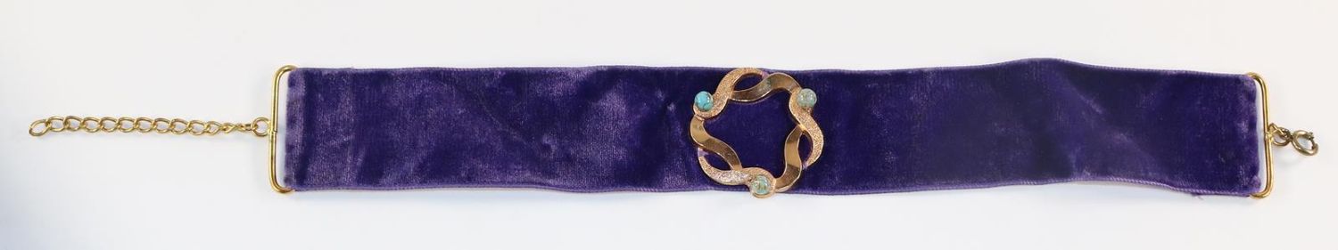Große Abbildung Nr.6: 128-2913 Jugendstil Armreifen: (Schmuck, Armbänder)